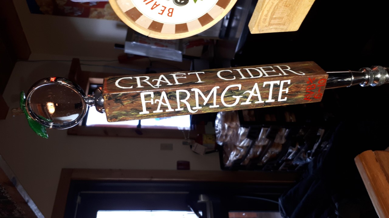 Farmgate Cider Tap Handle