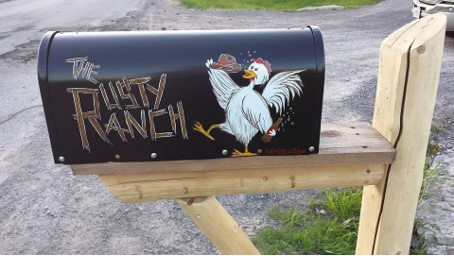 Painted Mailbox
