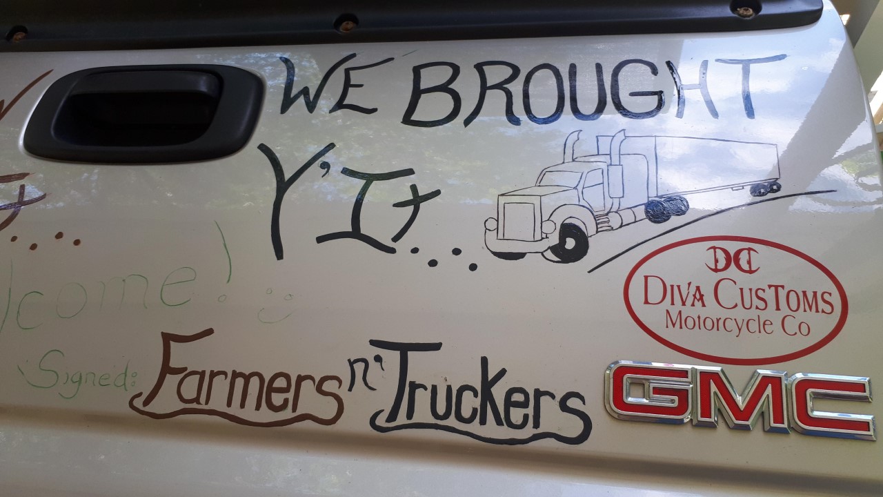 Farmers and Truckers pinstriping